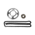 F0203KS04 IKIT001 JUEGO SPROCKET DT125 CLASICA, DT125 SPORT, FT125, FT125 CLASICA, FT125 NEW SPORT, FT125 SPORT, FT125TS, XFT125