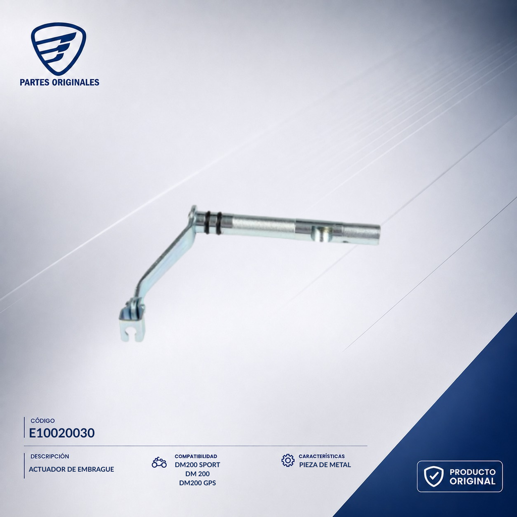E10020030 IACC009 ACTUADOR EMBRAGUE ZDM200, DM200 SPORT