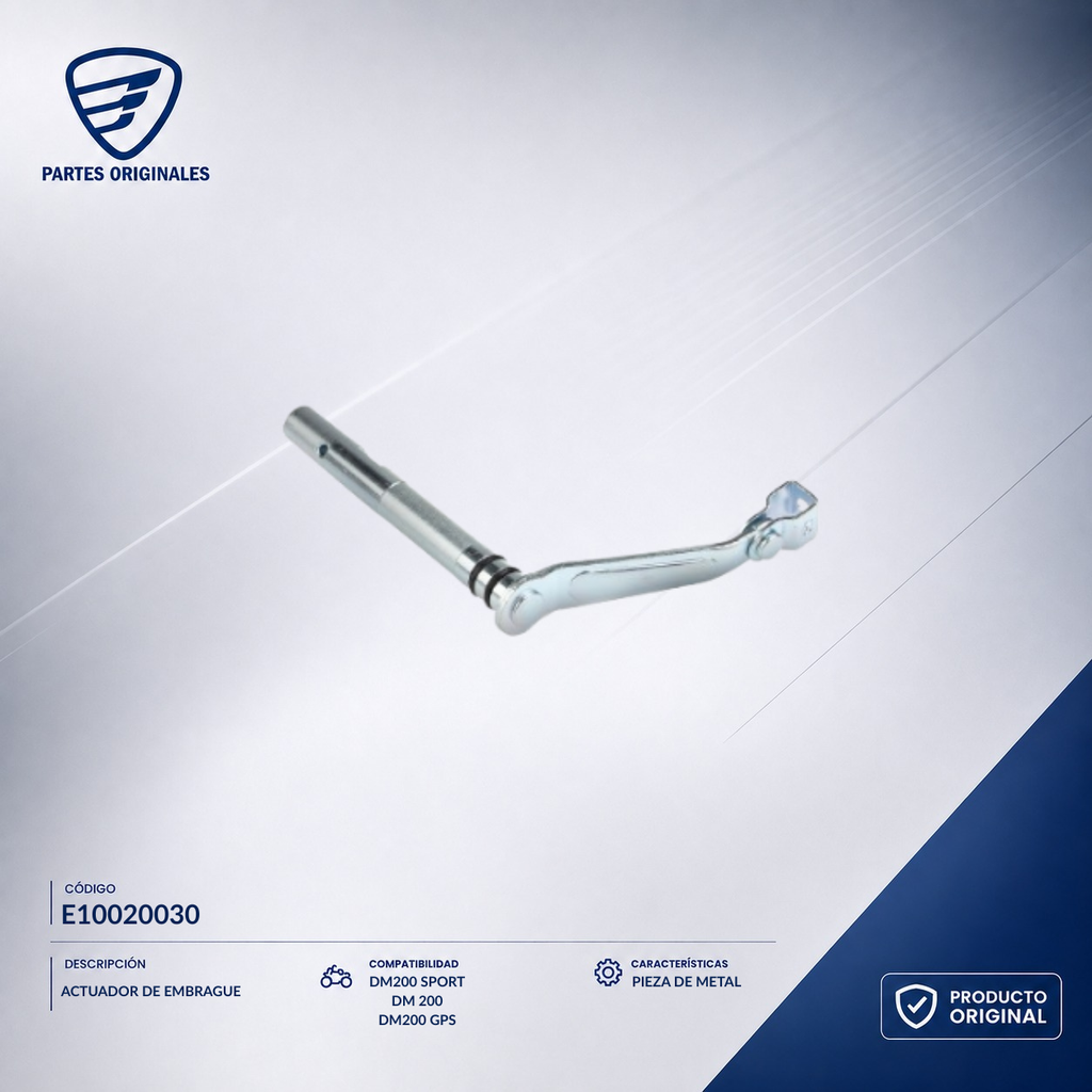 E10020030 IACC009 ACTUADOR EMBRAGUE ZDM200, DM200 SPORT