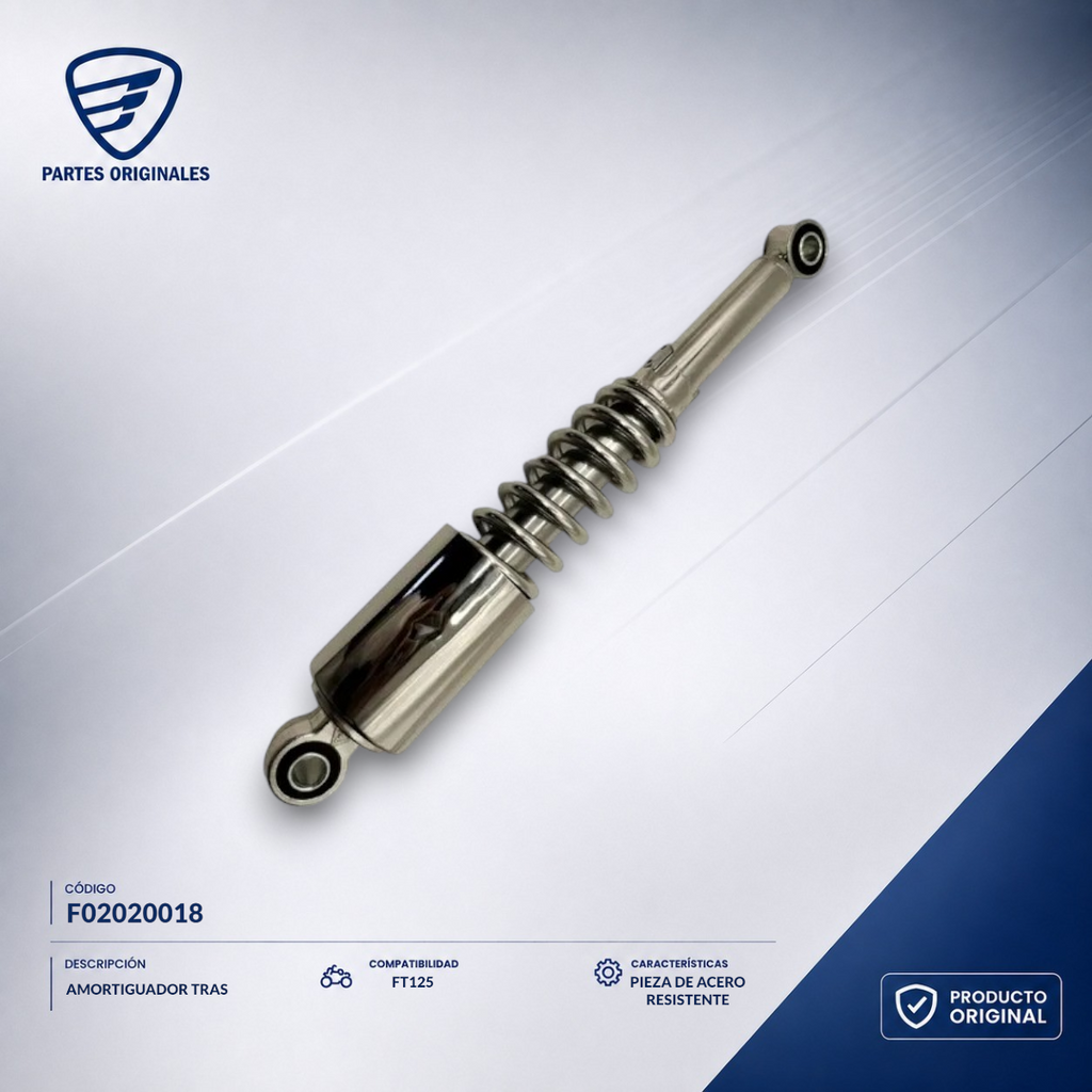 F02020018 IAMO002 AMORTIGUADOR TRAS     FT125 05-12