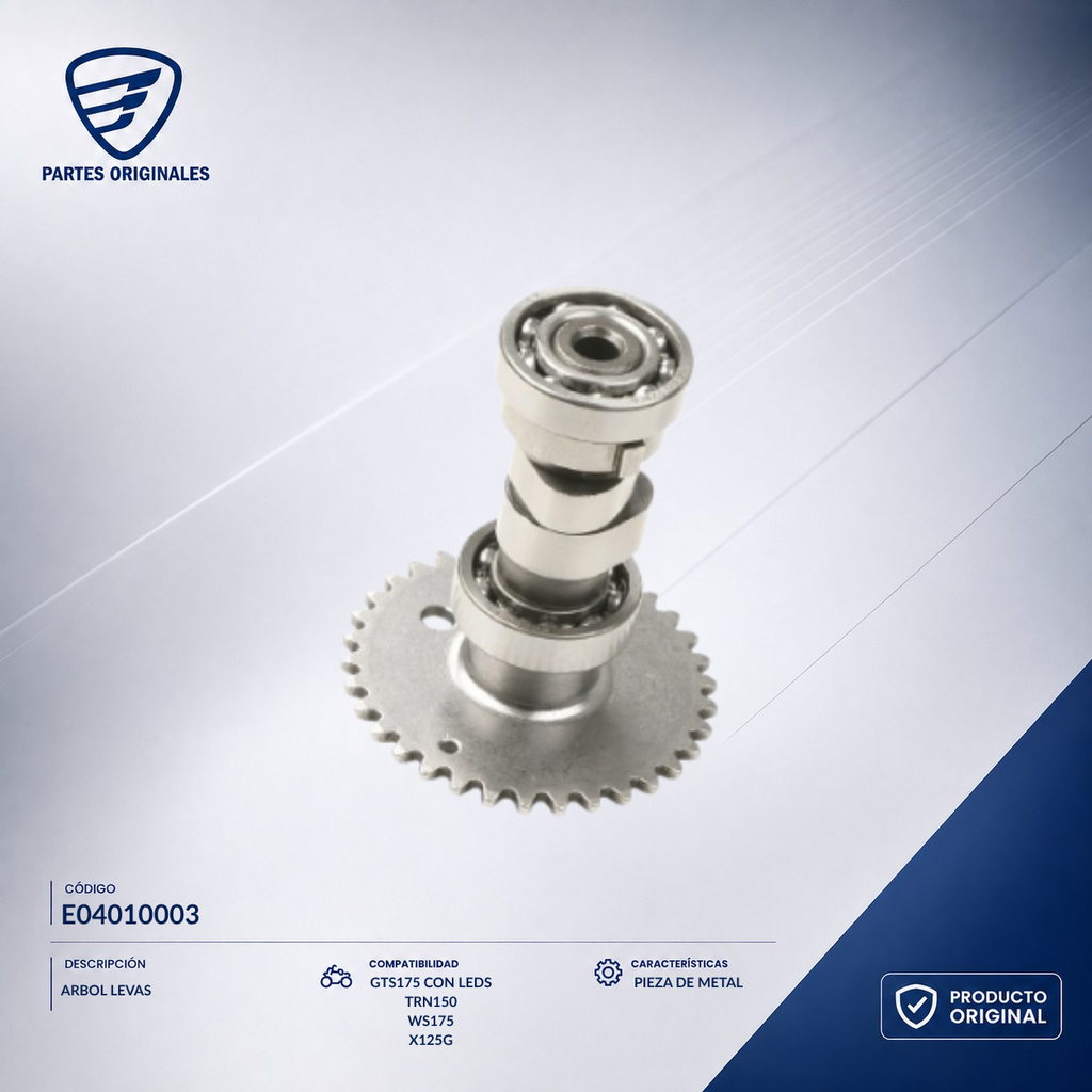 E04010003 IARB001 ARBOL DE LEVAS  CS/DS/GS/GTS/WS/XS125/150/ATV/VGO+