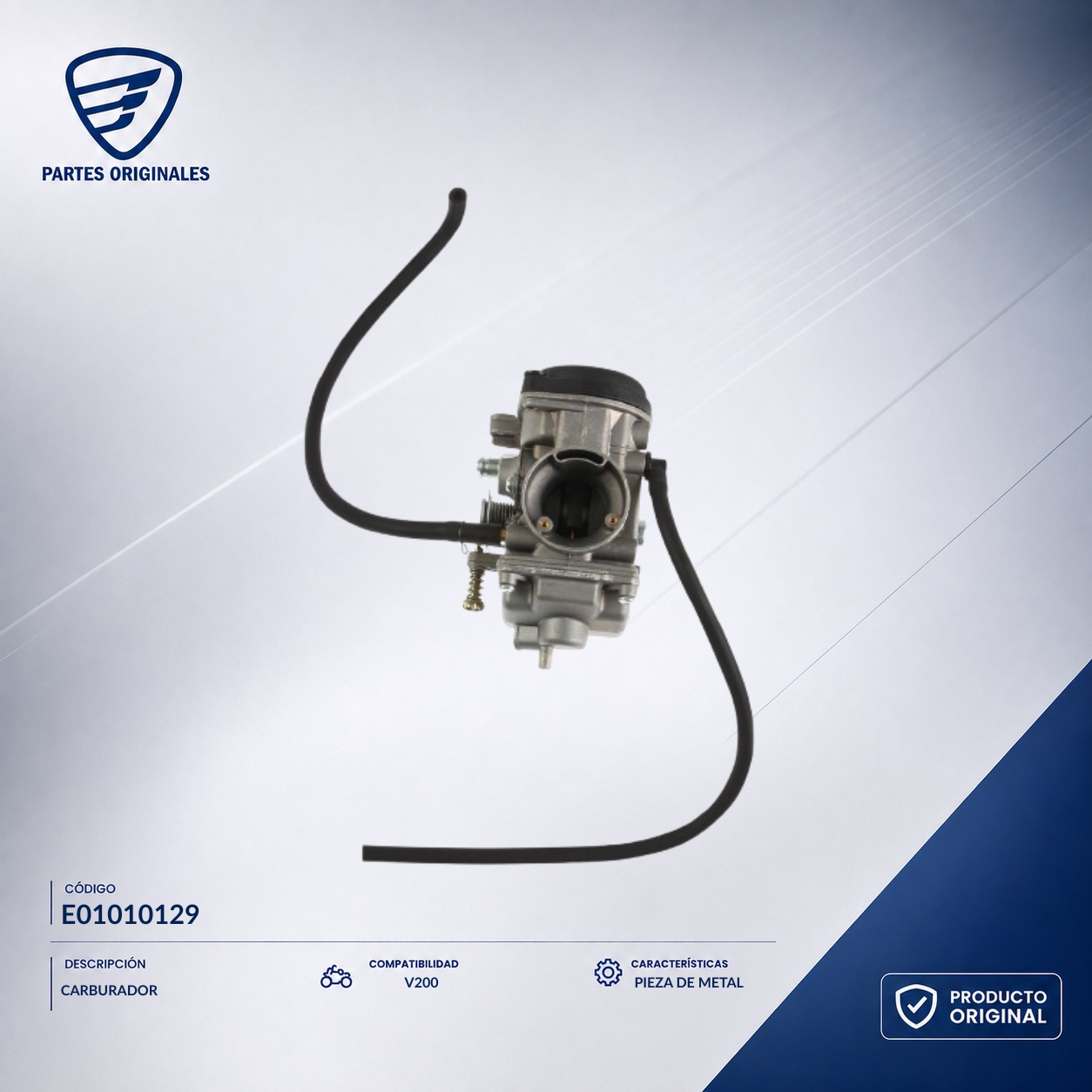 E01010129 ICAR012 CARBURADOR V200