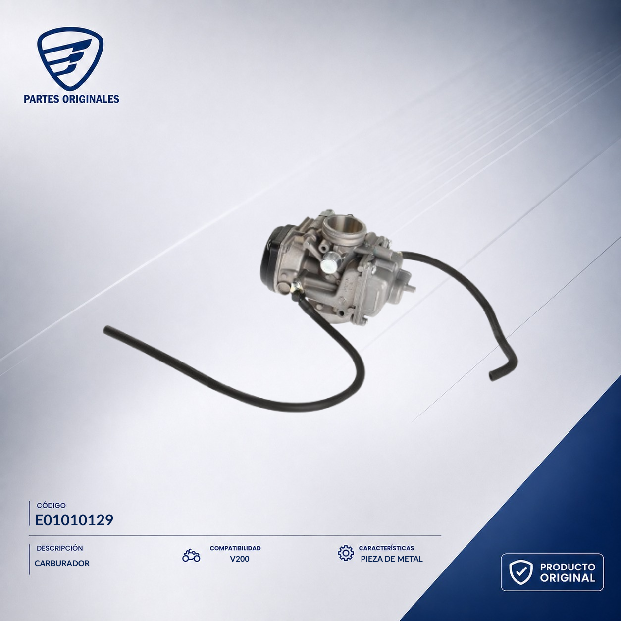 E01010129 ICAR012 CARBURADOR V200
