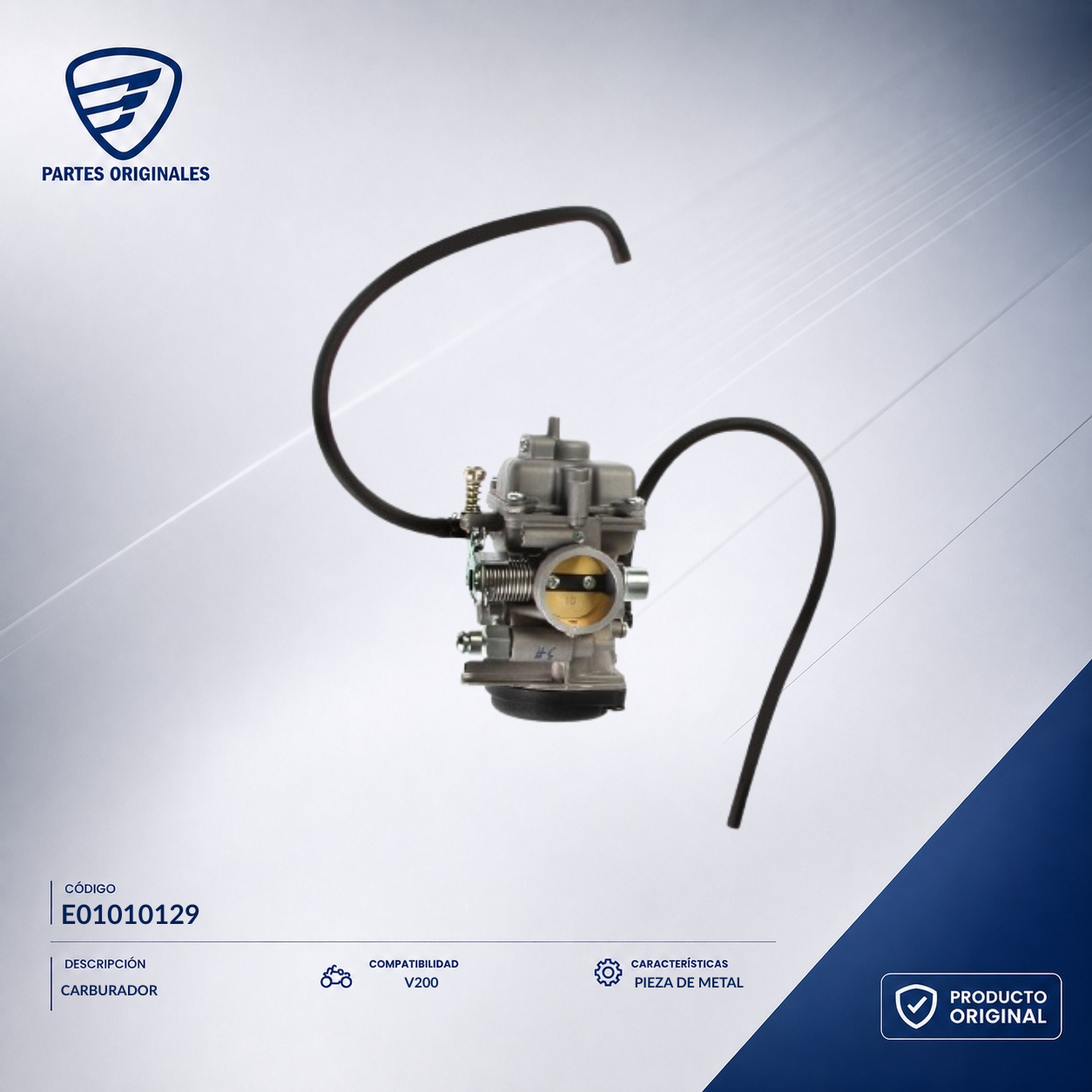 E01010129 ICAR012 CARBURADOR V200