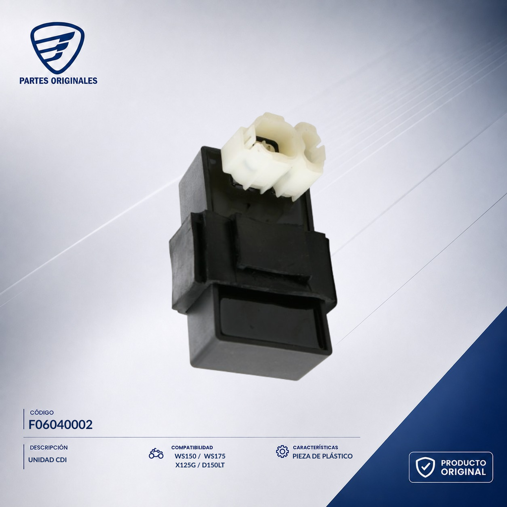 F06040002 ICDI010 UNIDAD CDI WS150, WS175, X125G, D150LT