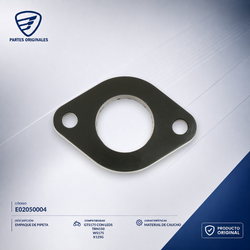 E02050004 IEMP015 AISLADOR DE CARBURADOR/PIPET CS/DS/GS/WS/GTS