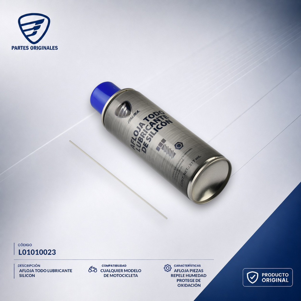 L01010023 MAFL001 AFLOJATODO LUBRICANTE SIL. CJ 12 PZAS ARTLUX