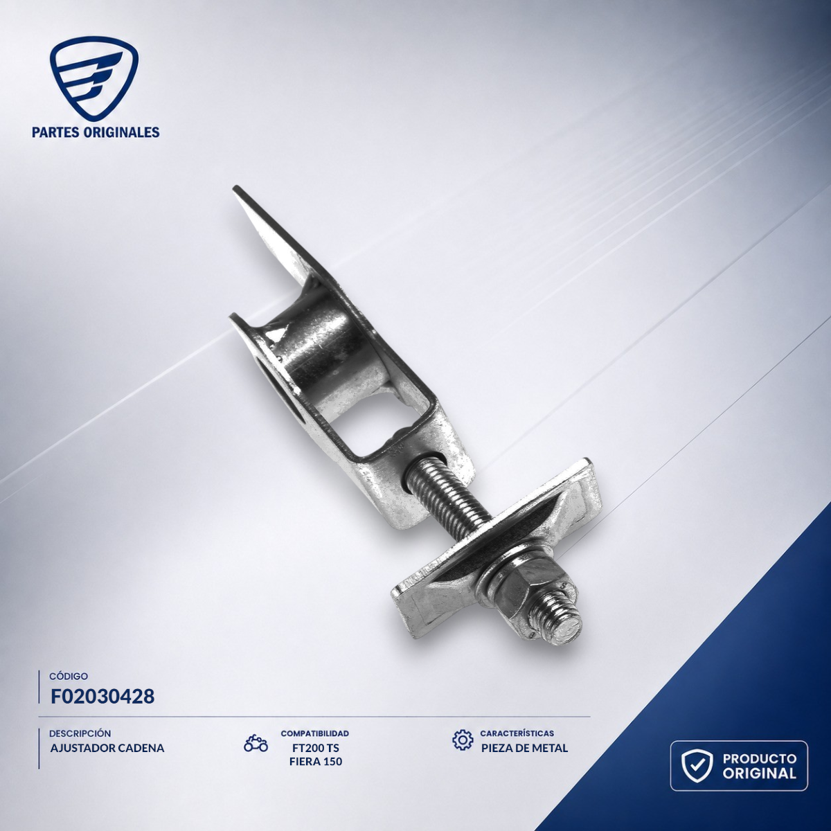 F02030428 SPED691 AJUSTADOR CADENA FIERA150, FT200TS
